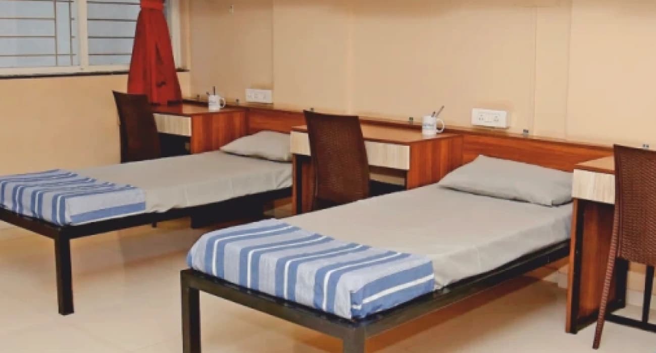 Hostel at the IIEBM campus, Pune
