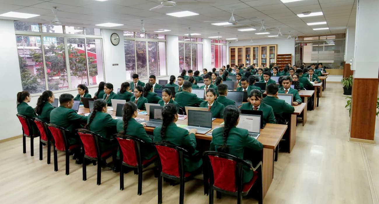 Infra at the IIEBM campus, Pune